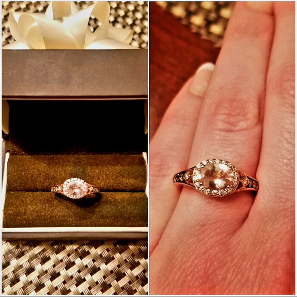 Levian choclate diamond ring size 7